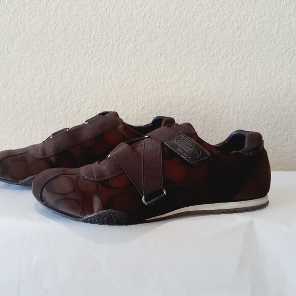 Coach Kyra Monogram Strap Sneakers - Picture 5 of 10